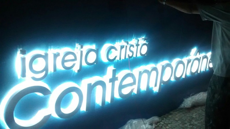 Letras Caixa em Acm Quanto Custa Tijuca - Letras Caixa com Led