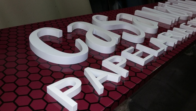 Letras em Bloco Barata Barra da Tijuca - Letras em 3D