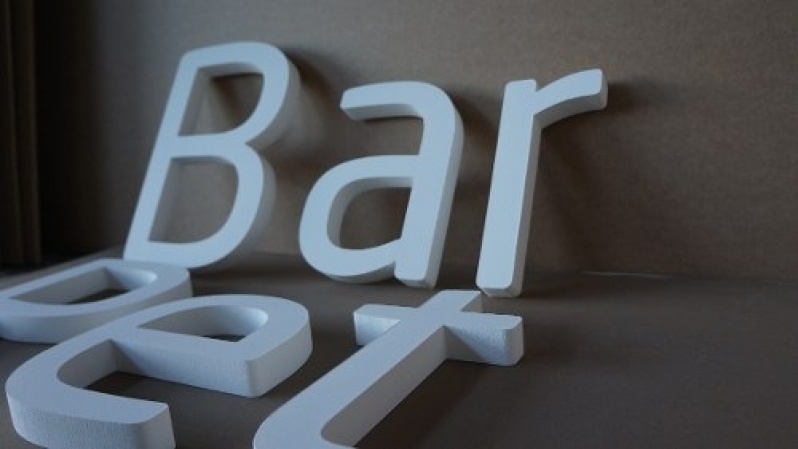 Letras em Bloco XPS Barata Copacabana - Letras em 3D