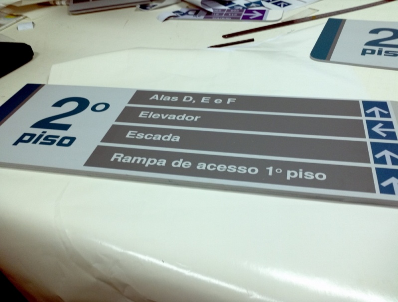 Placas para Prédios Preço Gávea - Placas para Salas Comerciais