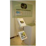 display empresarial na Centro