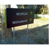 placa para prédio Jacarepaguá